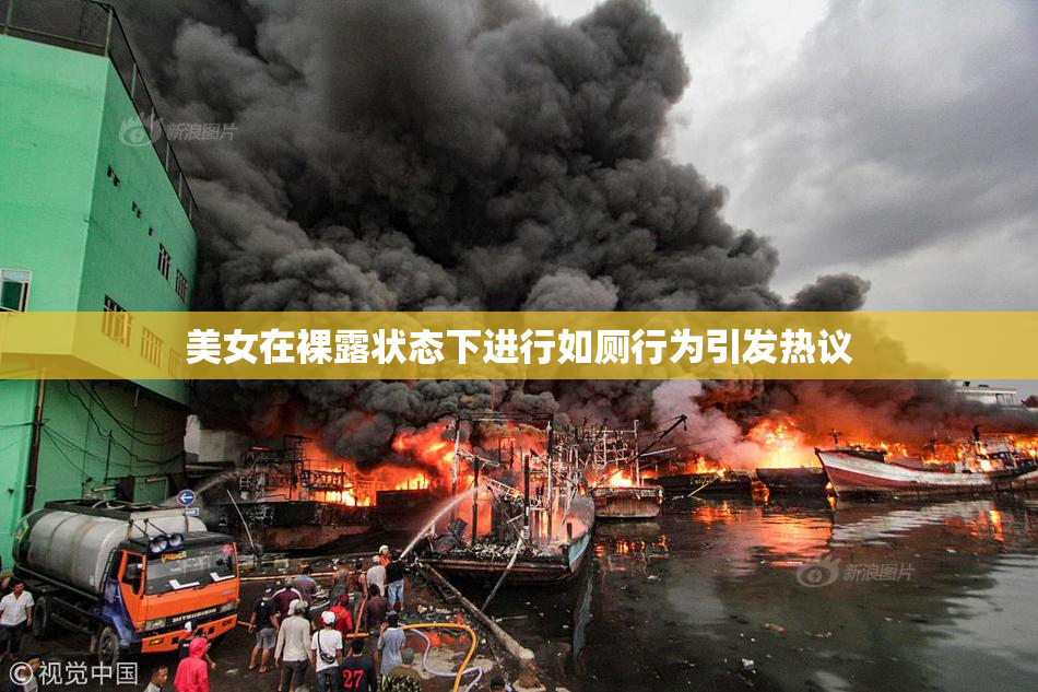 美女在裸露状态下进行如厕行为引发热议