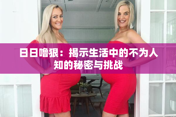 日日噜狠：揭示生活中的不为人知的秘密与挑战