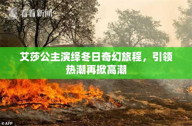 艾莎公主演绎冬日奇幻旅程，引领热潮再掀高潮