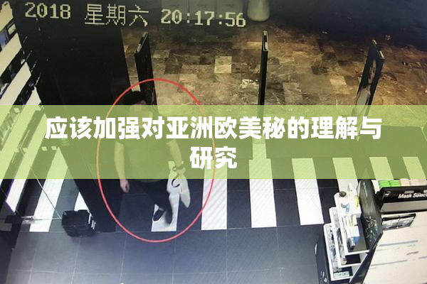 应该加强对亚洲欧美秘的理解与研究
