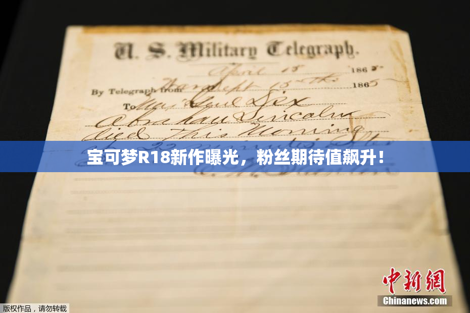 宝可梦R18新作曝光，粉丝期待值飙升！