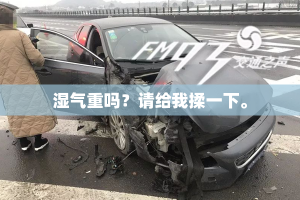 湿气重吗？请给我揉一下。