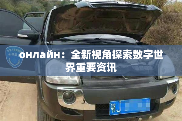 онлайн：全新视角探索数字世界重要资讯