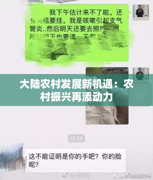大陆农村发展新机遇：农村振兴再添动力