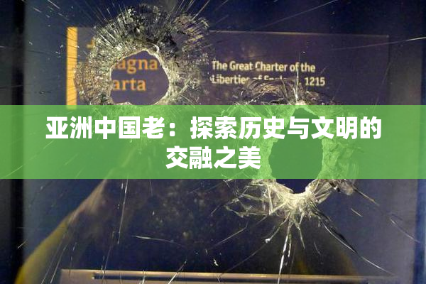 亚洲中国老：探索历史与文明的交融之美
