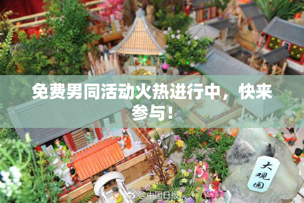 免费男同活动火热进行中，快来参与！