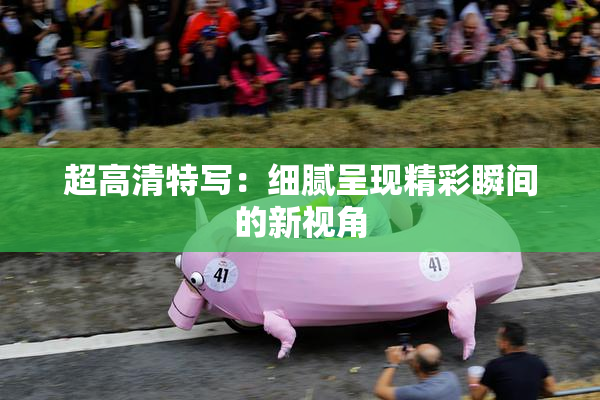 超高清特写：细腻呈现精彩瞬间的新视角