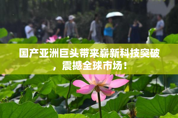 国产亚洲巨头带来崭新科技突破，震撼全球市场！