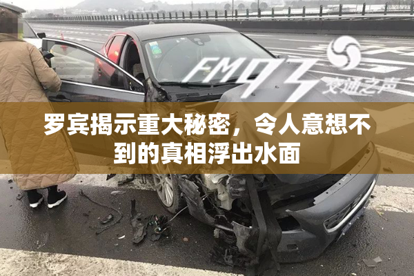 罗宾揭示重大秘密，令人意想不到的真相浮出水面