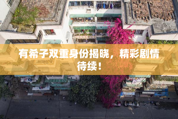 有希子双重身份揭晓，精彩剧情待续！