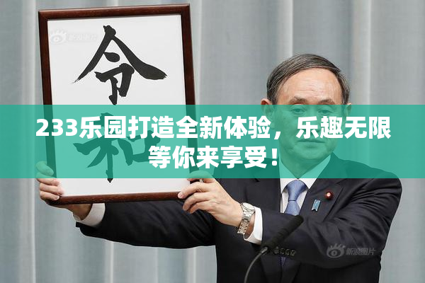 233乐园打造全新体验，乐趣无限等你来享受！