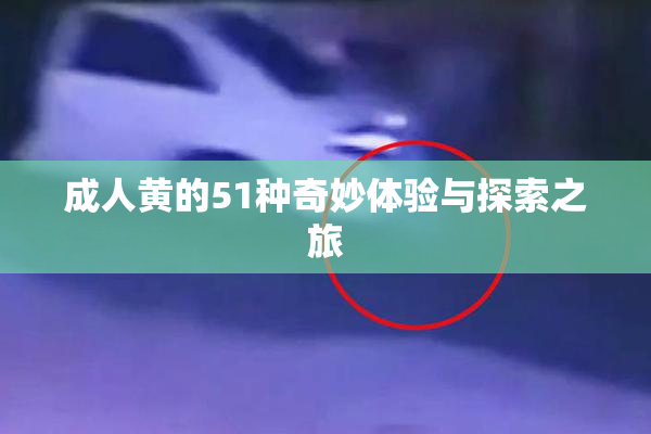 成人黄的51种奇妙体验与探索之旅