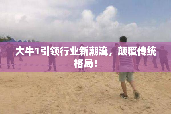大牛1引领行业新潮流，颠覆传统格局！