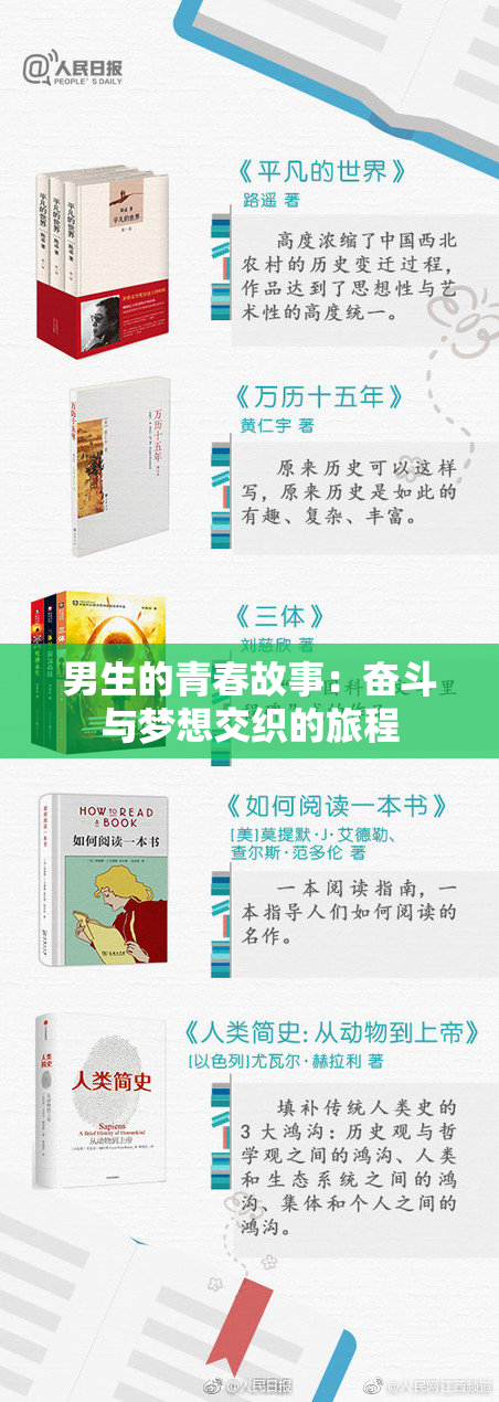 男生的青春故事：奋斗与梦想交织的旅程