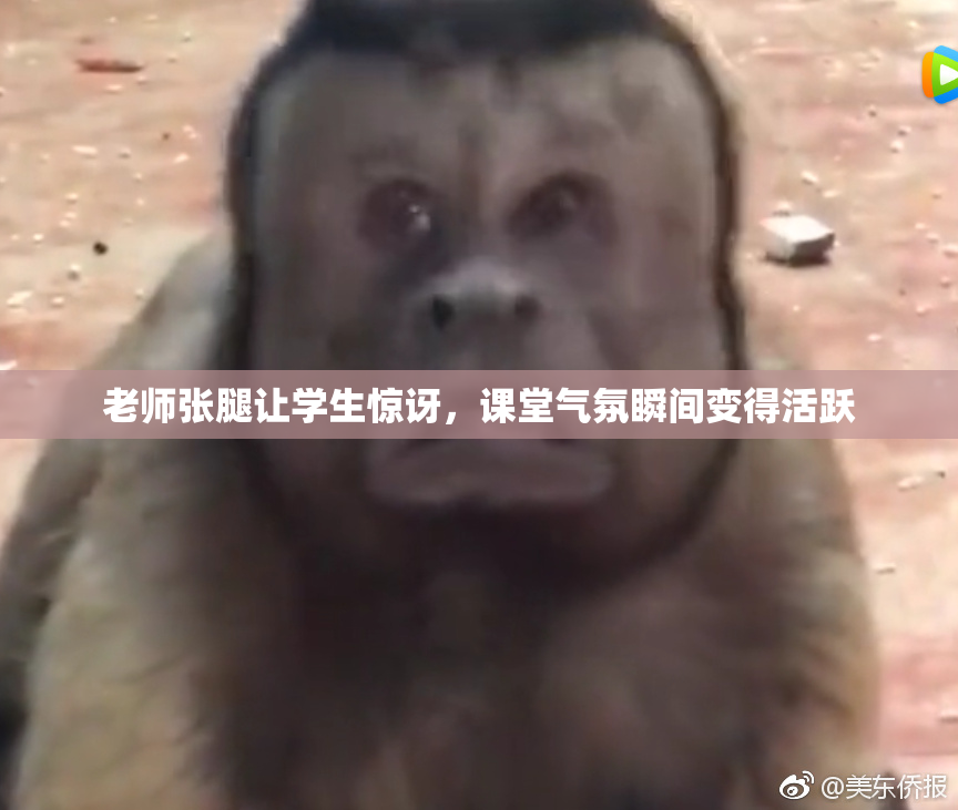 老师张腿让学生惊讶，课堂气氛瞬间变得活跃