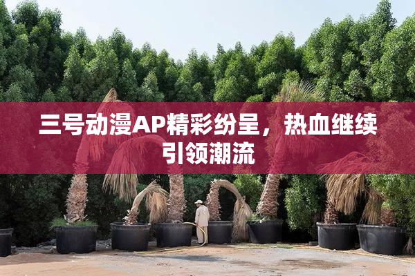 三号动漫AP精彩纷呈，热血继续引领潮流