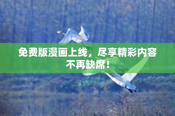 免费版漫画上线，尽享精彩内容不再缺席！