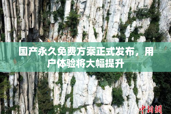 国产永久免费方案正式发布，用户体验将大幅提升