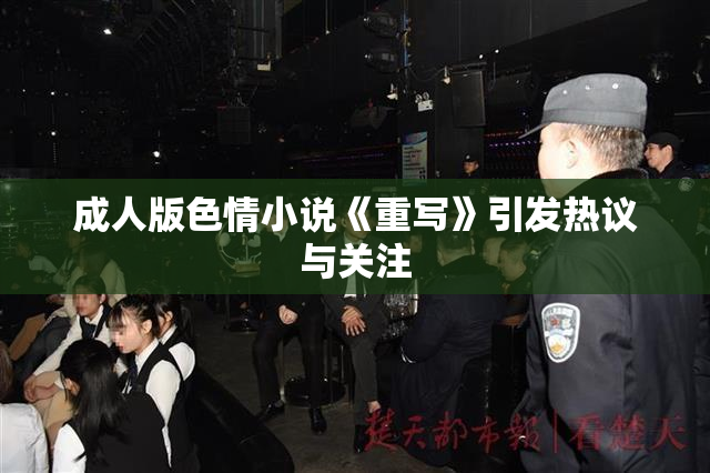 成人版色情小说《重写》引发热议与关注