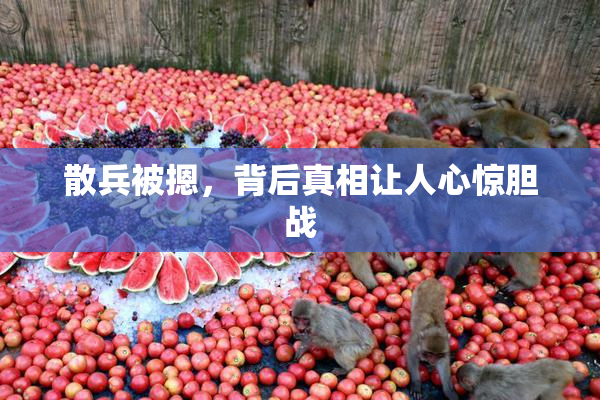 散兵被摁，背后真相让人心惊胆战