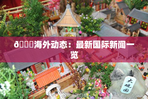 🔞海外动态：最新国际新闻一览