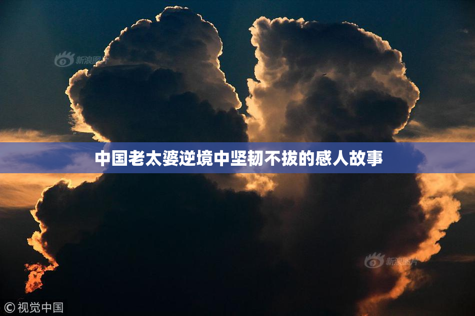 中国老太婆逆境中坚韧不拔的感人故事