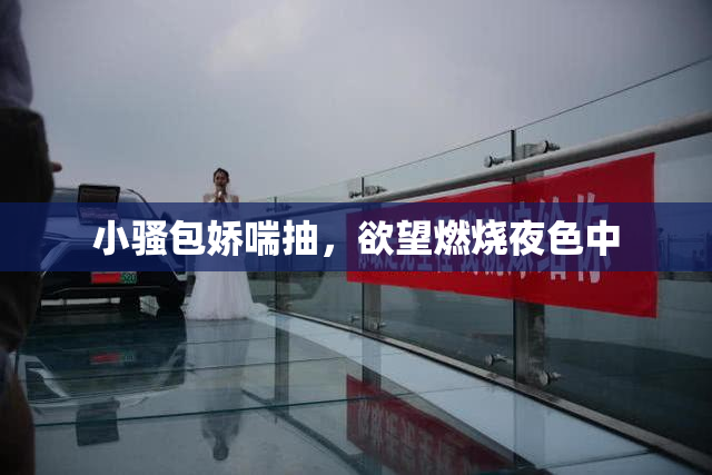 小骚包娇喘抽，欲望燃烧夜色中