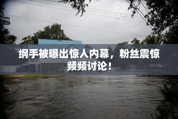 纲手被曝出惊人内幕，粉丝震惊频频讨论！