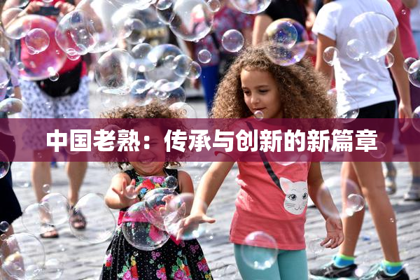 中国老熟：传承与创新的新篇章