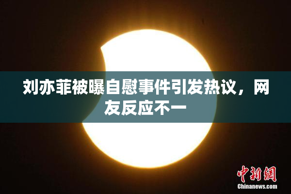 刘亦菲被曝自慰事件引发热议，网友反应不一