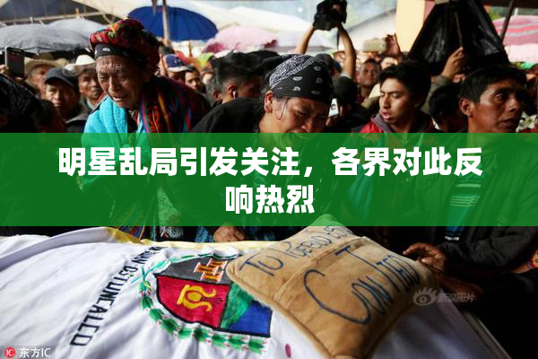 明星乱局引发关注，各界对此反响热烈