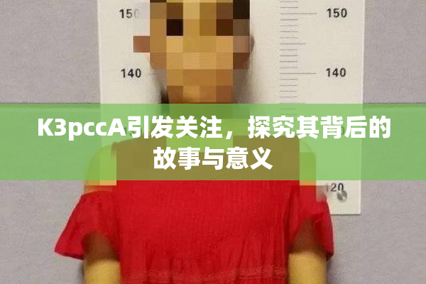 K3pccA引发关注，探究其背后的故事与意义