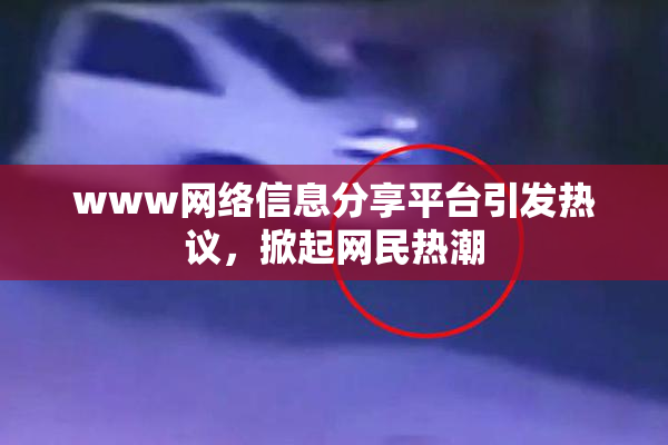 www网络信息分享平台引发热议，掀起网民热潮