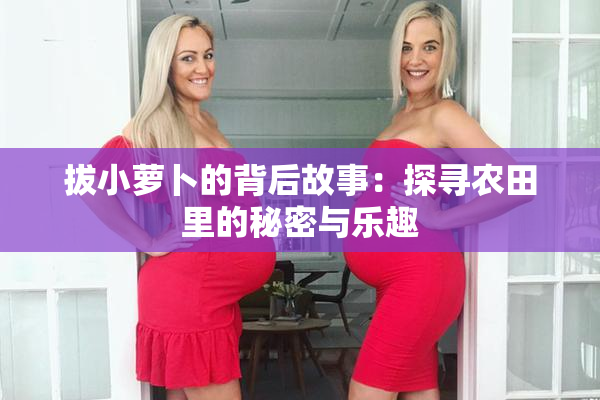 拔小萝卜的背后故事：探寻农田里的秘密与乐趣