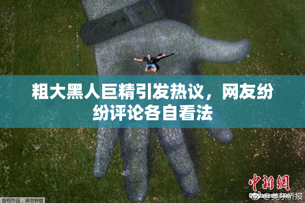 粗大黑人巨精引发热议，网友纷纷评论各自看法