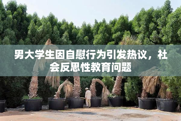 男大学生因自慰行为引发热议，社会反思性教育问题