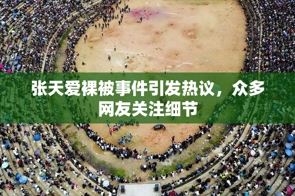 张天爱裸被事件引发热议，众多网友关注细节