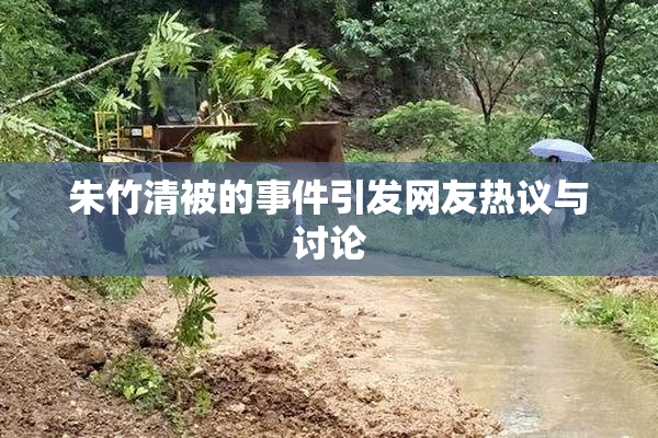 朱竹清被的事件引发网友热议与讨论