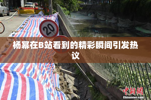 杨幂在B站看到的精彩瞬间引发热议