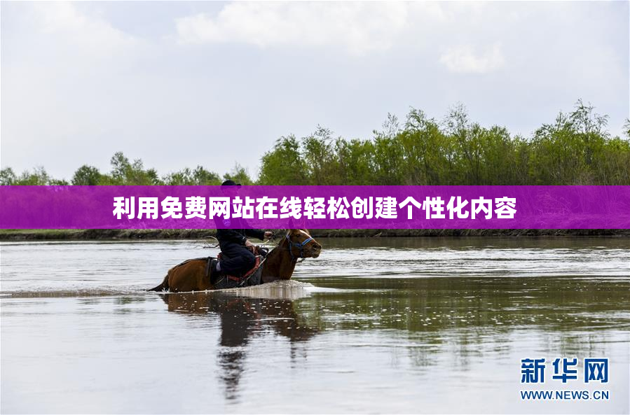 利用免费网站在线轻松创建个性化内容