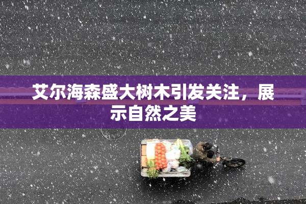 艾尔海森盛大树木引发关注，展示自然之美