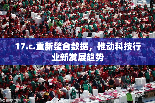 17.c.重新整合数据，推动科技行业新发展趋势