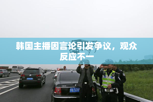 韩国主播因言论引发争议，观众反应不一