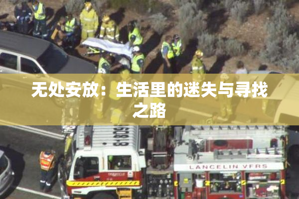 无处安放：生活里的迷失与寻找之路