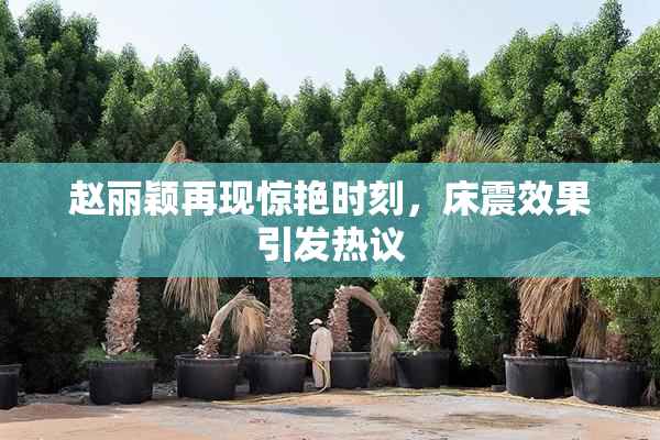 赵丽颖再现惊艳时刻，床震效果引发热议