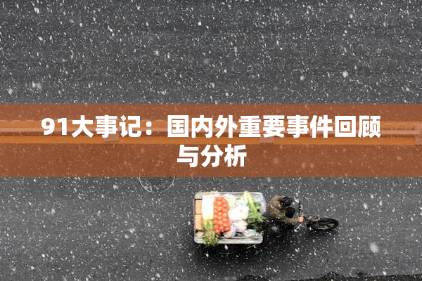 91大事记：国内外重要事件回顾与分析