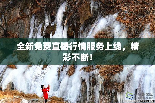 全新免费直播行情服务上线，精彩不断！