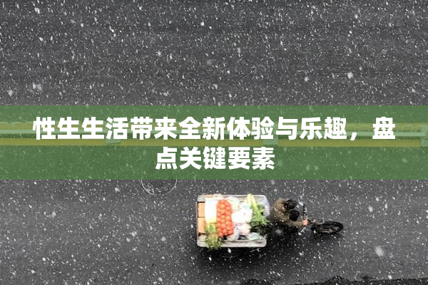 性生生活带来全新体验与乐趣，盘点关键要素