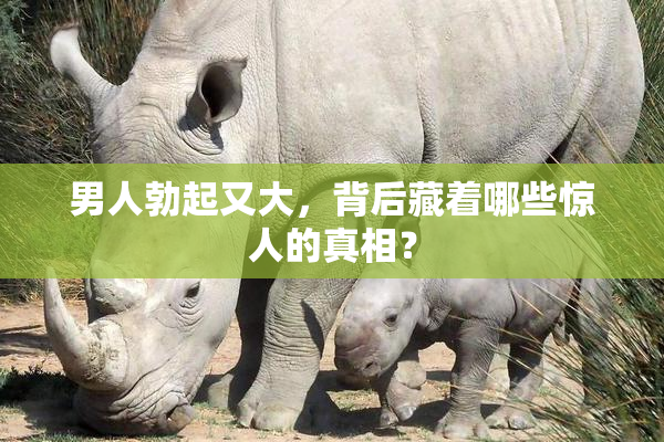 男人勃起又大，背后藏着哪些惊人的真相？