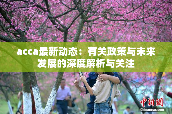 acca最新动态：有关政策与未来发展的深度解析与关注